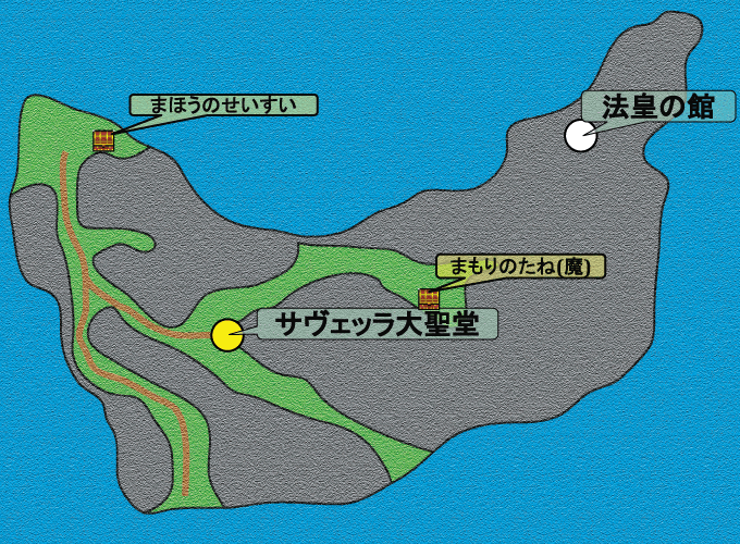 サヴェッラ地方のマップ